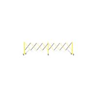5 Star FlexPro Expanding Barricade Yellow/Black 4.9m