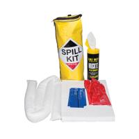 5 Star Oil and Fuel Spill Kit in a Hi-Vis Cylinder Bag White FS636102