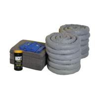 5 Star Refill Kit for 240L Spill Kit in a Wheelie Bin Grey FS637123