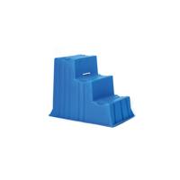 5 Star 3 Tread Industrial Steps PE Blue 520x740x635mm FS645913