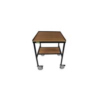 5 Star Mobile Workstation with Undershelf 600x600x860mm FS647146