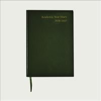 5 Star Academic Diary Week To View A5 Green 2026-2027 KF3A5AGN26