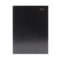 Desk Diary 2 Day Per Page A5 Black 2027 KFA52BK27