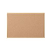 5 Star Cork Noticeboard Oak Effect Frame 1200x900mm FS669042