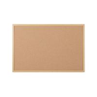 5 Star Cork Noticeboard Oak Effect Frame 1800x1200mm FS669062