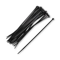 Cable Ties 140x3.6mm Black Pk100