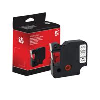 Five Star Non-OEM Replacement for Dymo 40910 Black on Clear 9mm x 7m FS671772