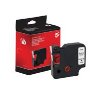 Five Star Non-OEM Replacement for Dymo 43610 Black on Clear 6mm x 7m FS672294