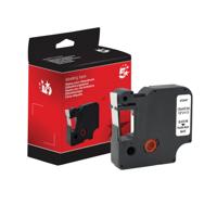 Five Star Non-OEM Replacement for Dymo 18488 Black on White 12mm x 3.5m FS672447