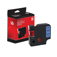 Five Star Non-OEM Replacement for Dymo 40916 Black on Blue 9mm x 7m FS672449