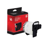 Five Star Non-OEM Replacement for Brother DK-44205 Black on White 62mm x 30.48m FS672860