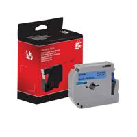Five Star Non-OEM Replacement for Brother M-K531 Black on Blue 12mm x 8m FS673406