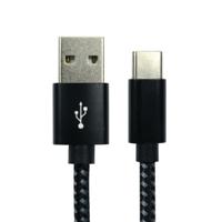 5 Star USB-A-USB-C Data and Charge Braided Cable 60w Black 2m FS675251