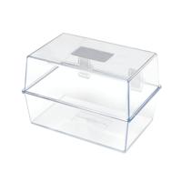 5 Star Card Index Box 5x3 Inch Crystal FS676954