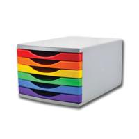 5 Star 6 Drawer Tower 6x30mm 180mm Rainbow FS677826