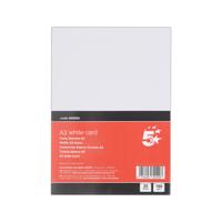5 Star A3 White Card 160gsm Pack of 25 FS680000
