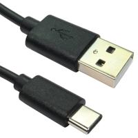 5 Star USB-C to USB-A Cable 480 MBPS 15W 1m Black FS687020