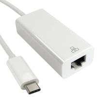 5 Star USB-C to Gigabit Ethernet Adapter Cable 15cm White FS687052