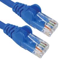 5 Star Network 6 LSOH Moulded Patch Lead 0.5m Blue FS711330