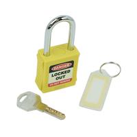 5 Star Standard Shackle Safety Lockout Padlock Yellow FS712544