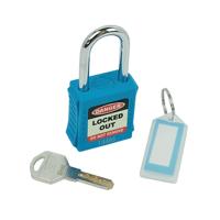 5 Star Standard Shackle Safety Lockout Padlock Blue FS712546