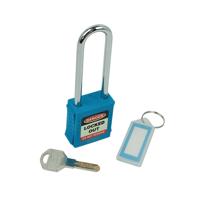 5 Star Long Shackle Safety Lockout Padlock Blue FS712554