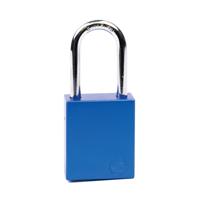 5 Star Aluminium Safety Lockout Padlock Blue FS712560