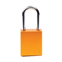 5 Star Aluminium Safety Lockout Padlock Orange FS712562