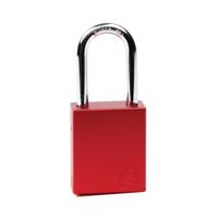 5 Star Aluminium Safety Lockout Padlock Red FS712564
