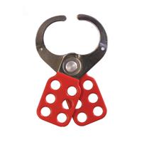 5 Star Vinyl Coated Lockout Hasp 38mm FS712568