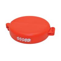 5 Star Gate Valve Lockout 127-165mm Red FS712595
