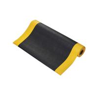 5 Star Anti-Fatigue Textured Top Mat 0.9 x 18.3m Black/Yellow FS712640