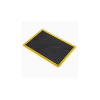 5 Star Anti-Fatigue Bubble Mat 0.6x0.9m Black/Yellow Nitrile FS712727