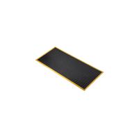5 Star Heavy Duty Anti-Fatigue Mat 0.9 x 1.8m Black/Yellow FS712735