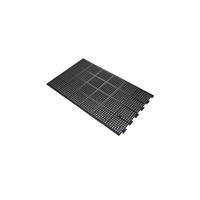 5 Star High Duty Anti-Fatigue Mat Black 0.9x1.5m Conn/1 Short FS712737