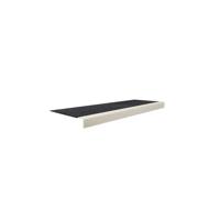 5 Star GRP Anti-Slip Stair Tread 1.5m x 345x55mm Black/White FS712810
