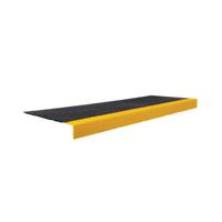 5 Star GRP Anti-Slip Stair Tread 2m x 345x55mm Black/Yellow FS712815