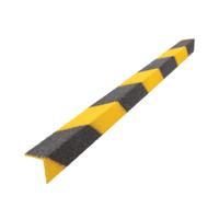 5 Star Anti-Slip Stair Nosing 1.5m x 55mm x 55mm Black/Yellow FS712816