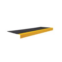 5 Star GRP Anti-Slip Stair Tread 1.5m x 345x55mm Black/Yellow FS712817