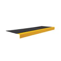 5 Star GRP Anti-Slip Stair Tread 1m x 345x55mm Black/Yellow FS712819
