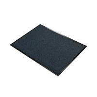5 Star Entrance Door Mat 0.9 x 1.5m Black/Blue FS712876