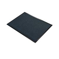 5 Star Entrance Door Mat 0.9 x 1m Black/Blue FS712879