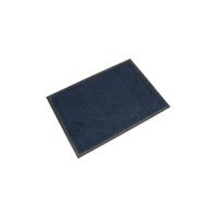 5 Star Washable Indoor Entrance Door Mat 1.15x1.75 Black/Blue FS712909