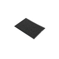 5 Star Heavy Duty Ribbed Door Mat 0.8 x 1.2m Charcoal FS712940