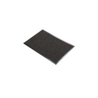 5 Star Heavy Duty Ribbed Door Mat 0.6 x 0.9m Brown FS712946