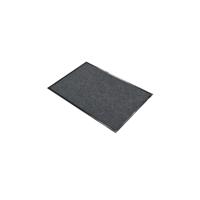 5 Star Heavy Duty Ribbed Door Mat 0.9 x 1.5m Grey FS712950