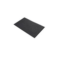 5 Star Indoor High Traffic Entrance Mat 0.6 x 0.9m Black/Grey FS712952