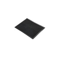5 Star Fingertip Rubber Outdoor Door Mat 0.6 x 0.8m Black FS712961