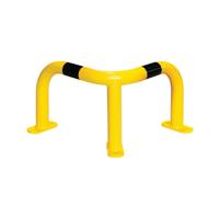 Med Duty Corner Protect Guard Outdoor 350x500x500 Ylw/Blk FS780836