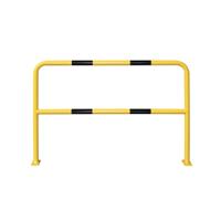 Traffic-Line Steel Hoop Guard for Indoor 1000x1500 Ylw/Blk FS787149